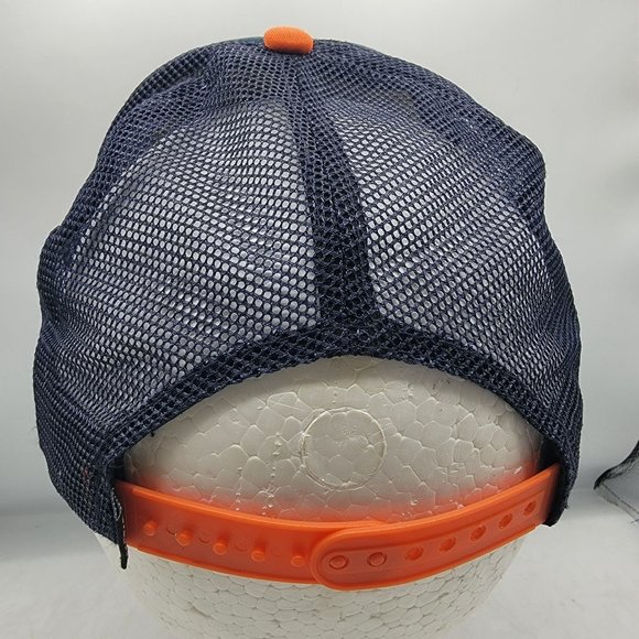 ONeill Adults Blue Orange Truck Hat Mesh Back Breathable Outdoors Casual - Picture 3 of 9